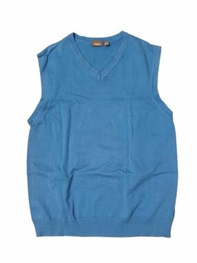 MEXX Blue V-Neck Knit Sweater Vest